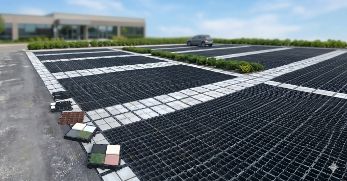 Interlocking Paving Grids