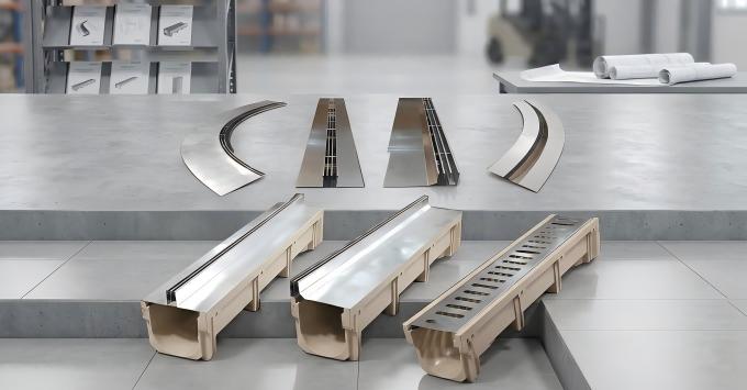 Trench Drain Channels and Grates