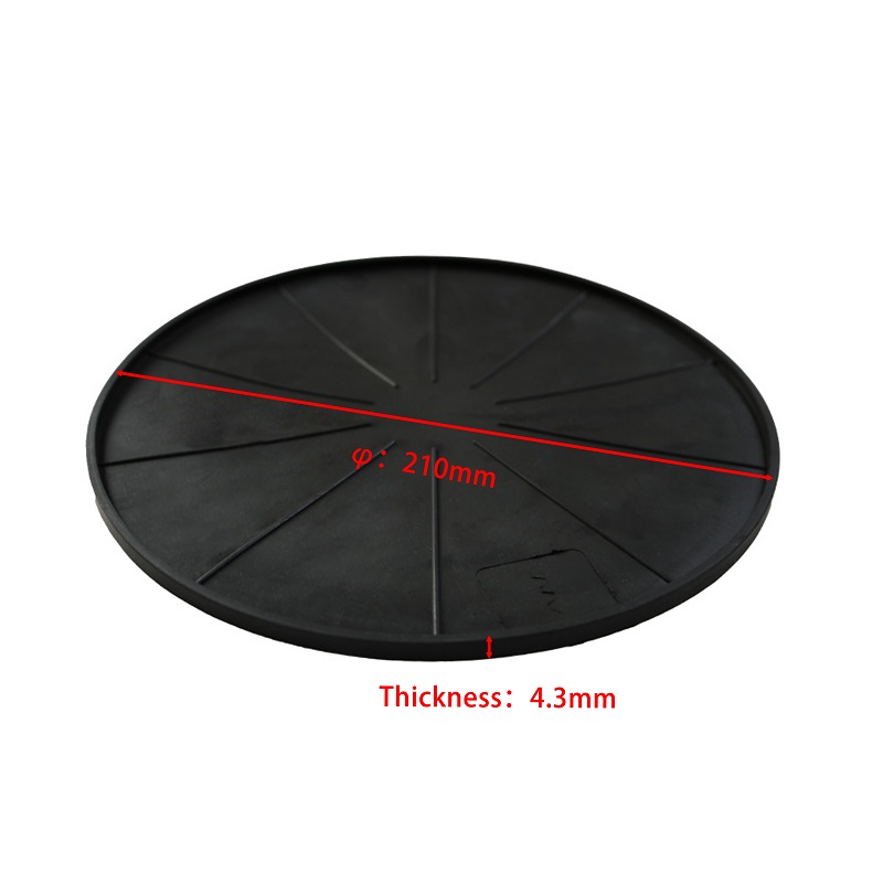 TPE Acoustic Rubber Base Pad for Pedestal Membrane Protection