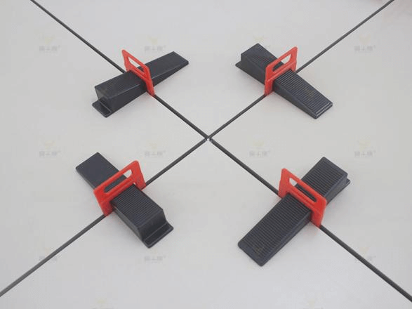 Tile clips and wedges