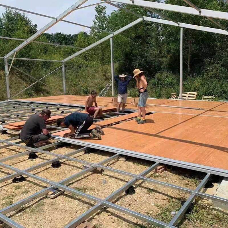 Outdoor Party Hall adjustable plastic pedestal