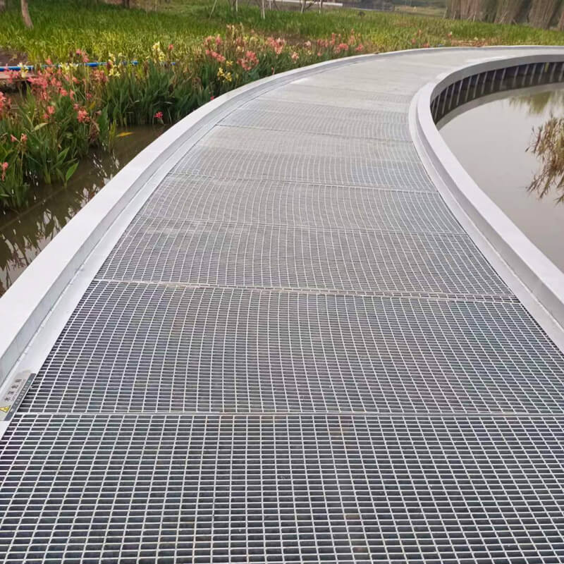 Steel Storm Drain Grates installation