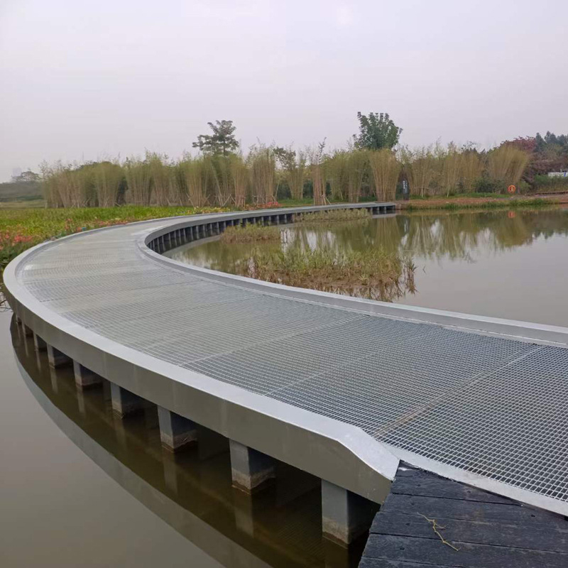 Steel Trench Grate installation