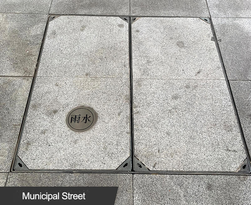 Stainless Steel Manhole Cover installation