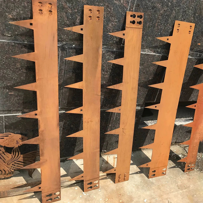 Corten Steel Garden Edging