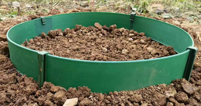 No Dig Edging Kit installation