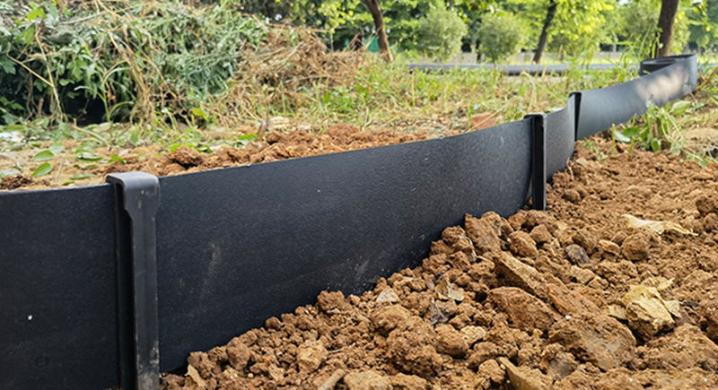 No Dig Edging Kit installation