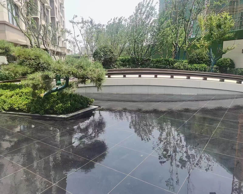 295-420mm Adjustable Plastic Paving Support Pads installation