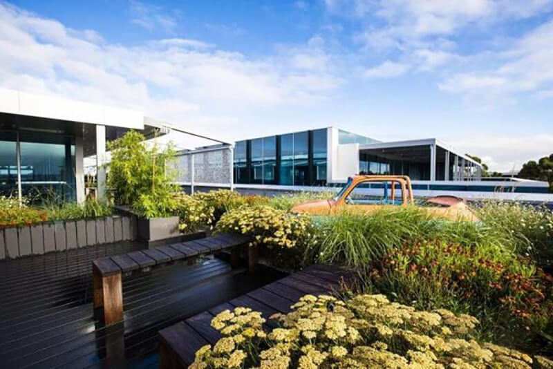 25-33mm Roof Deck Pedestals installation