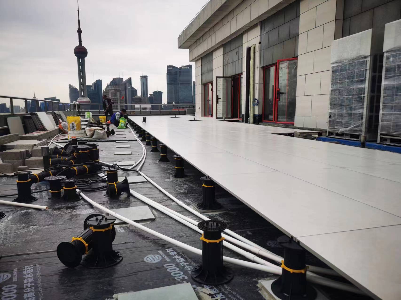 Jiushi Business Building, Huangpu District, Shanghai - Construction detail 3