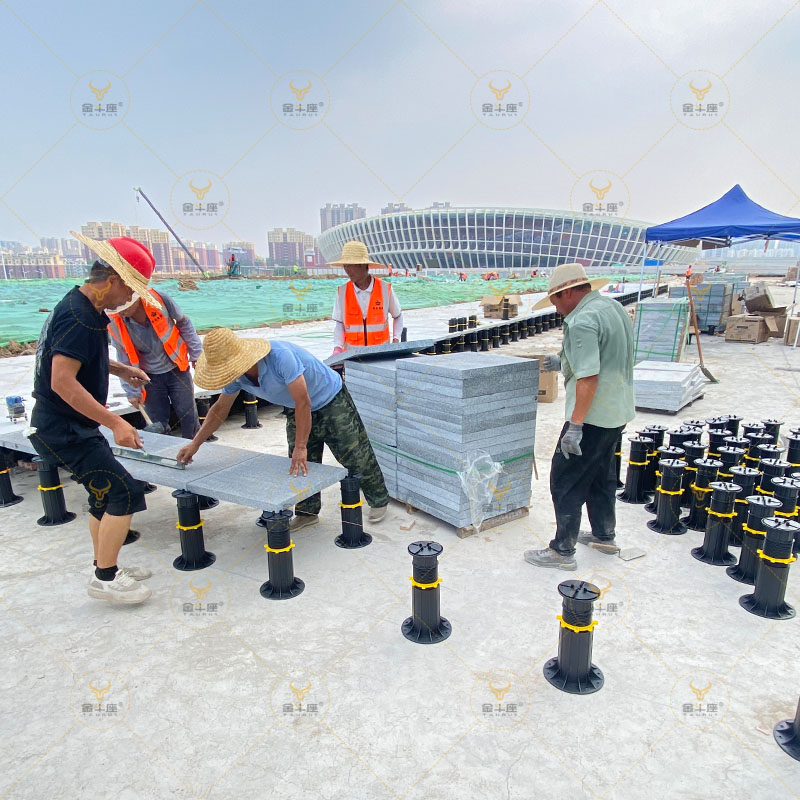 Shandong Linyi Olympic Sports Center - Construction detail 2