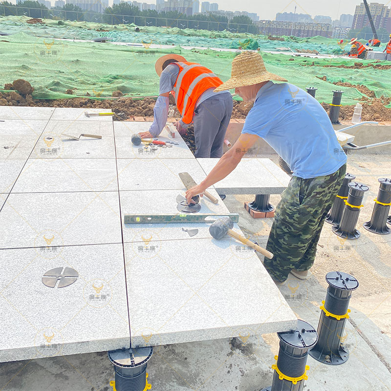 Shandong Linyi Olympic Sports Center - Construction detail 4