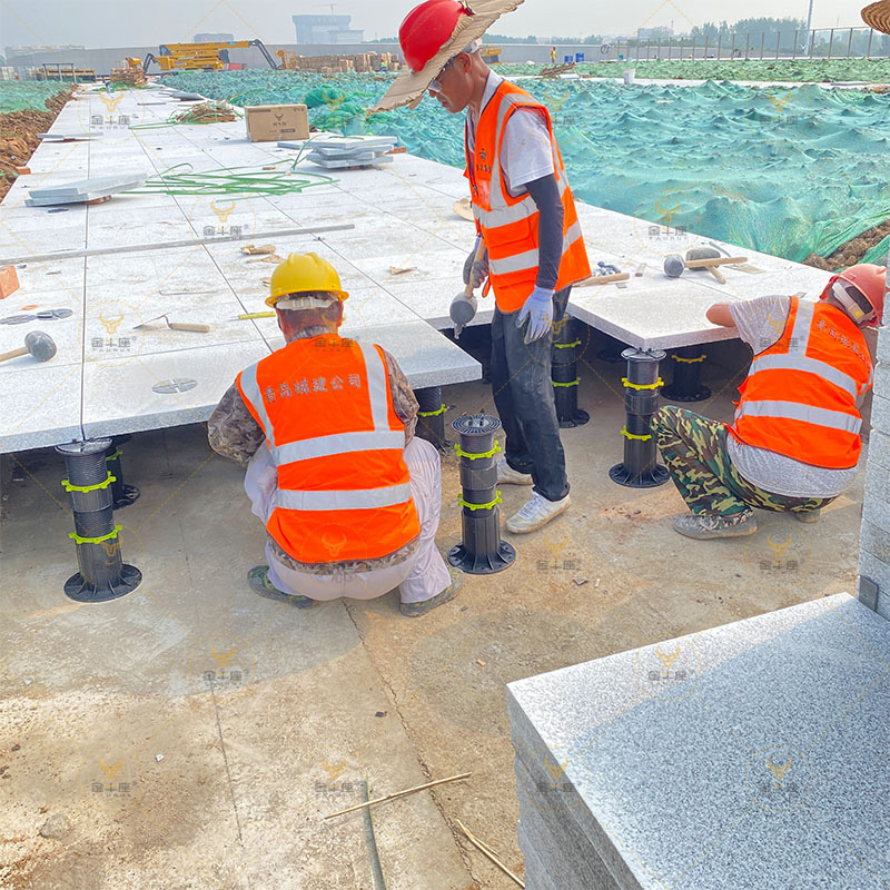 Shandong Linyi Olympic Sports Center - Construction detail 5