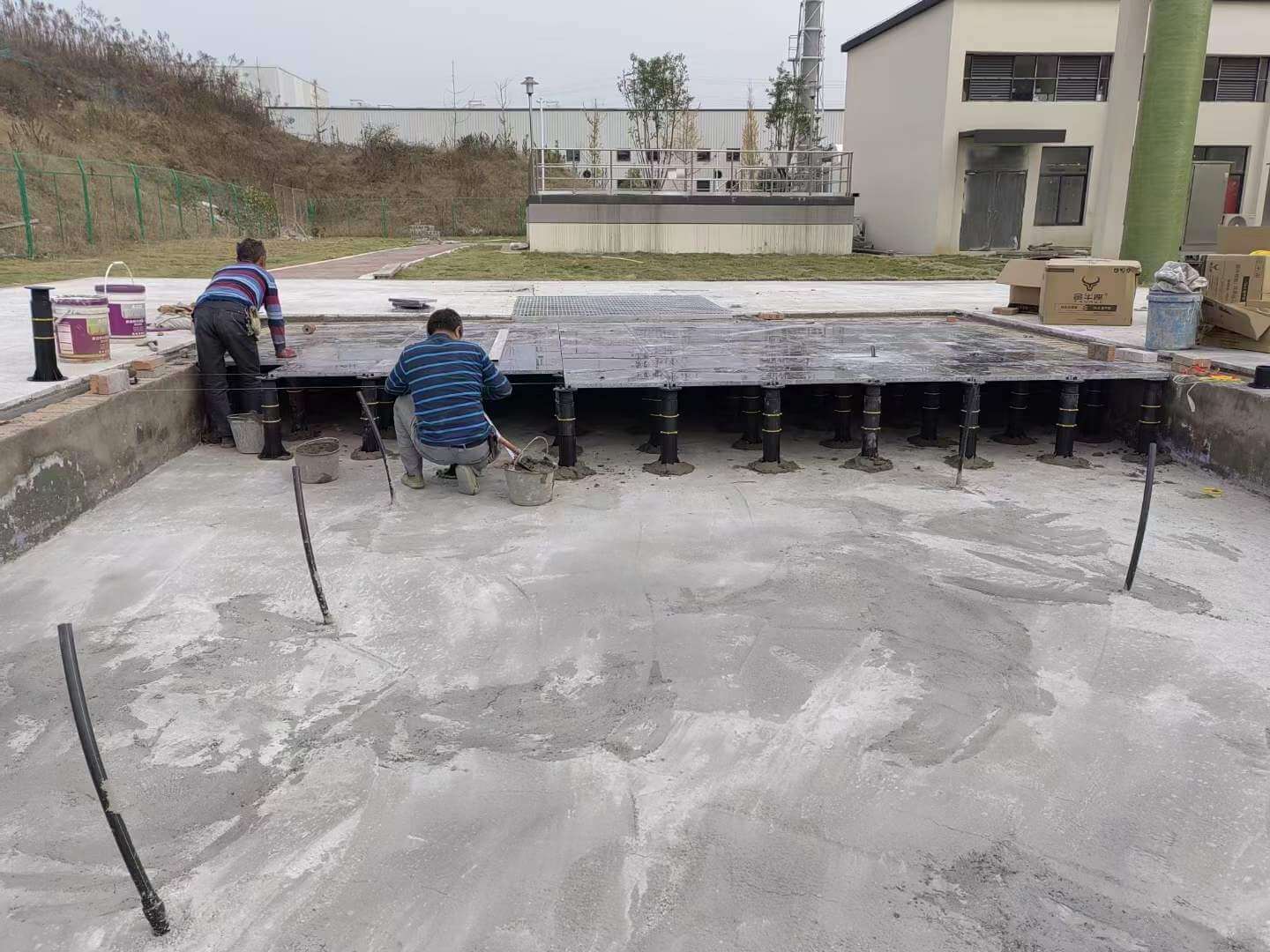 Sichuan Chengdu Environment Group-Mirror Waterscape Project - Construction detail 3