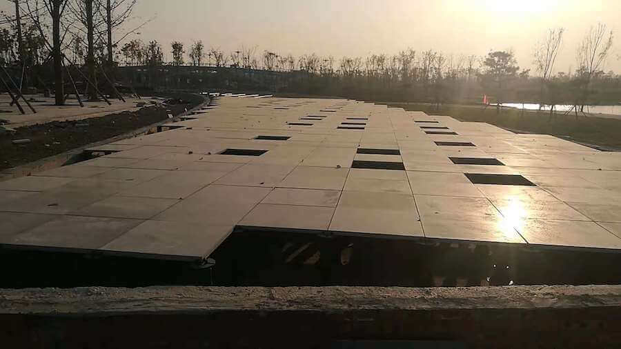 Zhumadian Xincai County West Lake Park - Construction detail 3