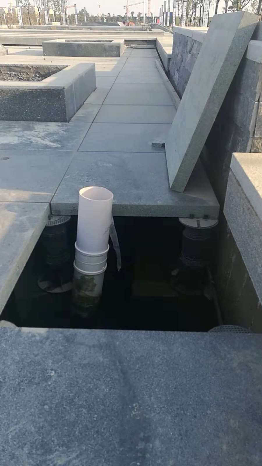 Zhumadian Xincai County West Lake Park - Construction detail 5