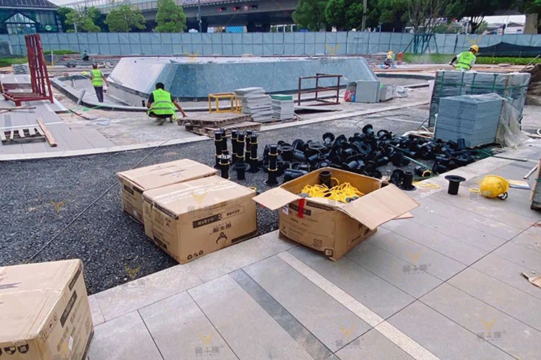 Nanchang Huarun Plaza - Construction detail 2