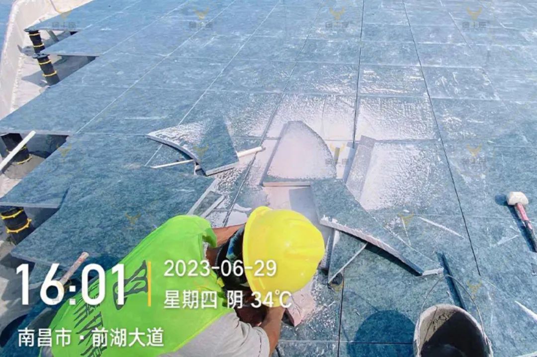 Nanchang Huarun Plaza - Construction detail 6